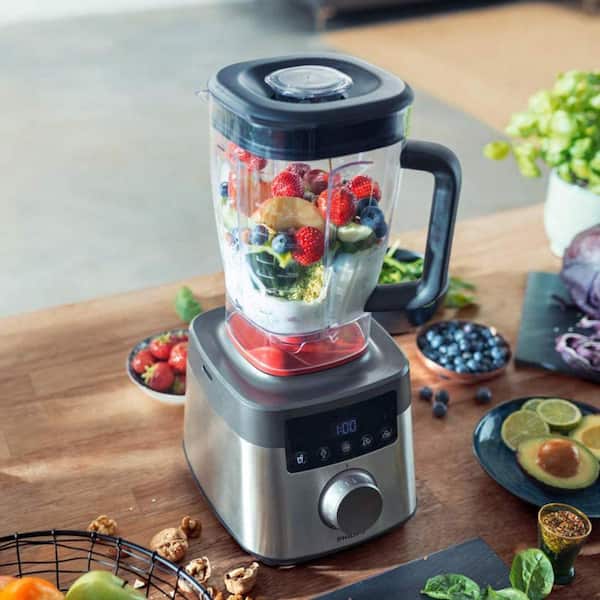 68 oz. Advance Collection 10-Speed Blender Stainless Steel/Black Blender  with ProBlend Extreme Technology