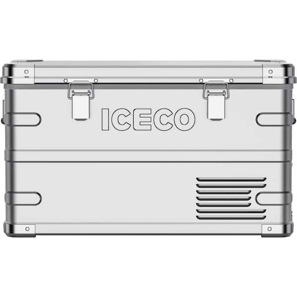 ICECO APL35 Aluminum 1.24 cu. ft. Manual Defrost Dual Zone