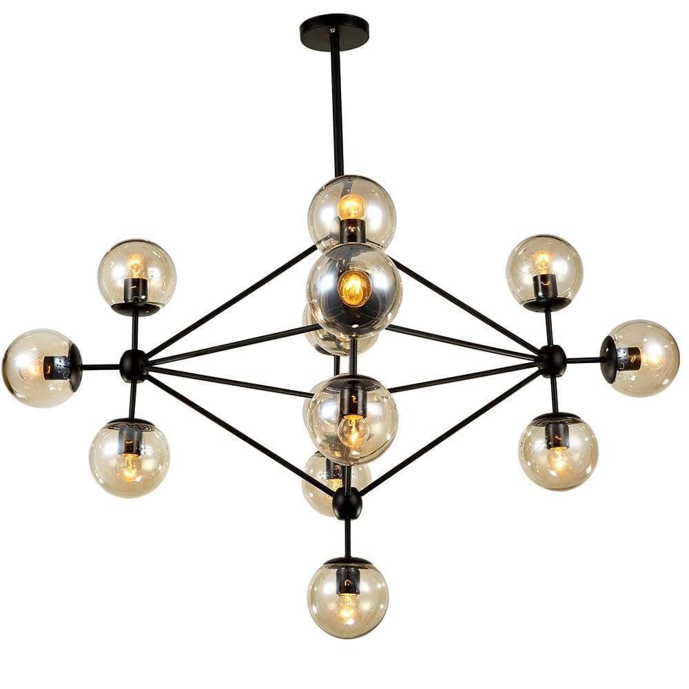 Enthen 20 in. 15-Light Indoor Chrome Chandelier with Light Kit price history on PriceWatchPro
