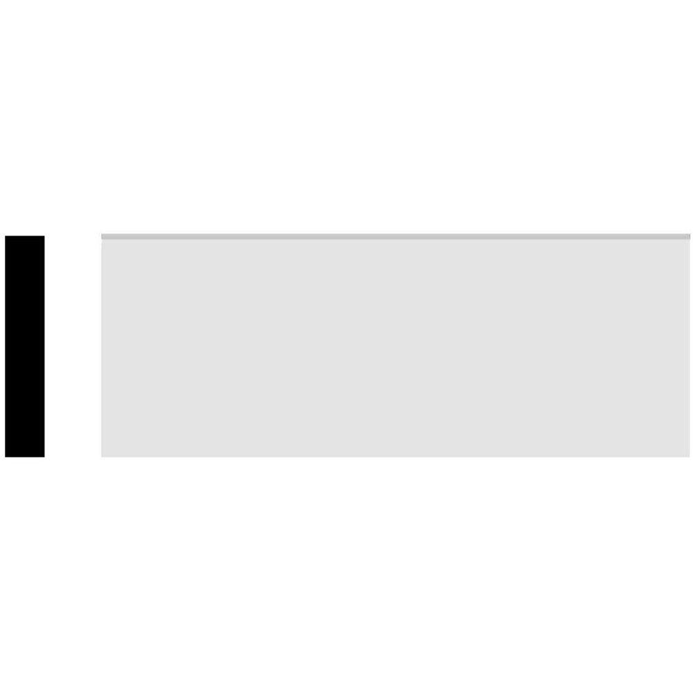 7827 5/8 in. x 3 1/2 in. x 96 in. Painted PVC Casing (1-Piece − 8 Total L