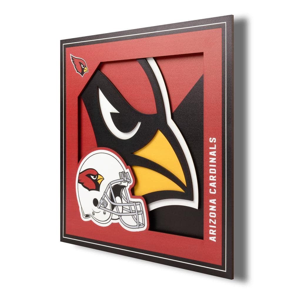 Personalized Name Arizona Cardinals Unique Gifts NFL 3D Baseball