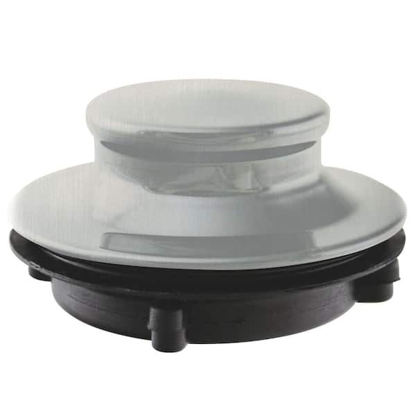 Westbrass Disposal Stopper for 3-Bolt Mount Waste King in Satin Nickel