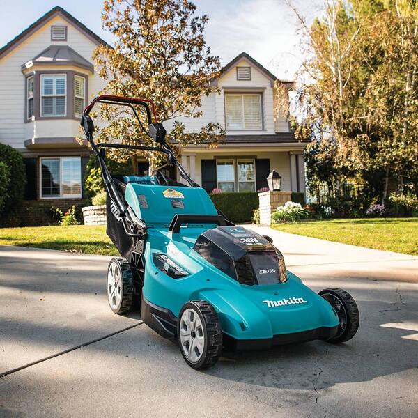 Battery Lawn Makita Cordless Mower Review Makita ELM3720 1400W