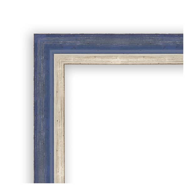 Daria Blue Frame. Modern Wood Picture Frame. Blue Picture Frames. Modern Sleek Style. Solid Wood high quality Frame. All Wood Frames. Small Picture Frame