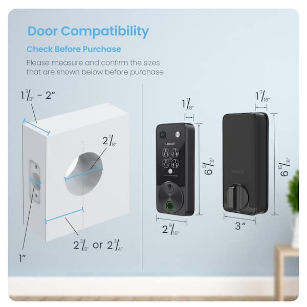 Have a question about Lockly Vision 2K Video Zeno Matte
