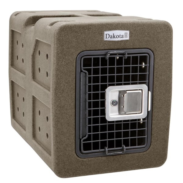 DAKOTA 283 G3 Framed Door Kennel with Dakota Guard - Small - Coyote Granite