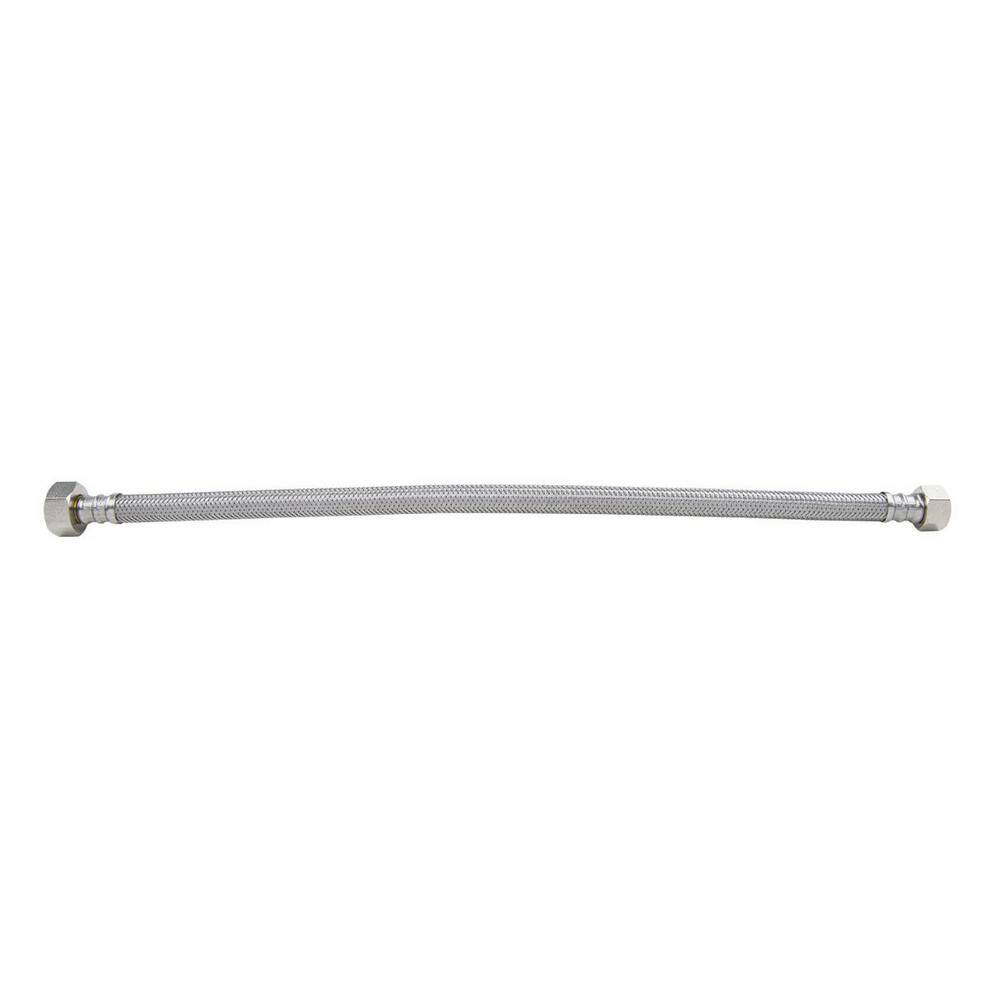 1/2 in. Compression x 1/2 in. FIP x 16 in. Braided Stainless Steel Faucet Supply Line price history on PriceWatchPro