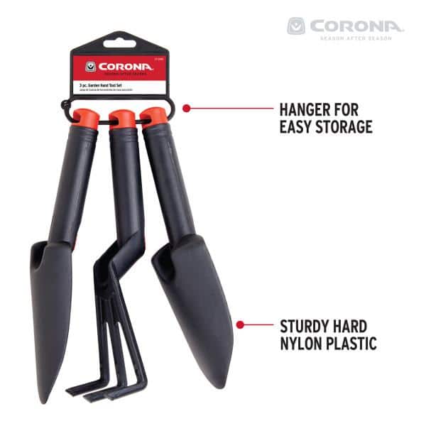 Corona 3-Piece Garden Tool Set CT 2000 - The Home Depot