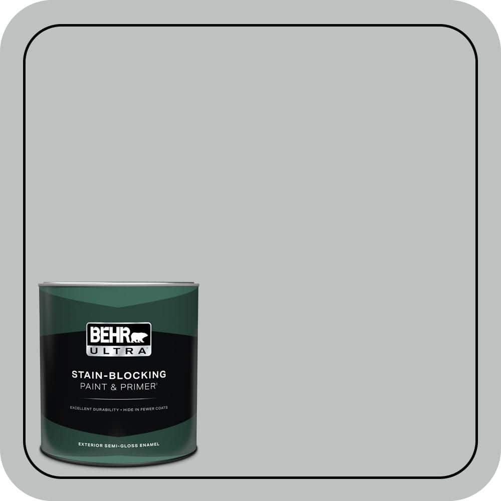 1 qt. #PPU26-18 Silver Mine Semi-Gloss Enamel Exterior Paint & Primer price history on PriceWatchPro