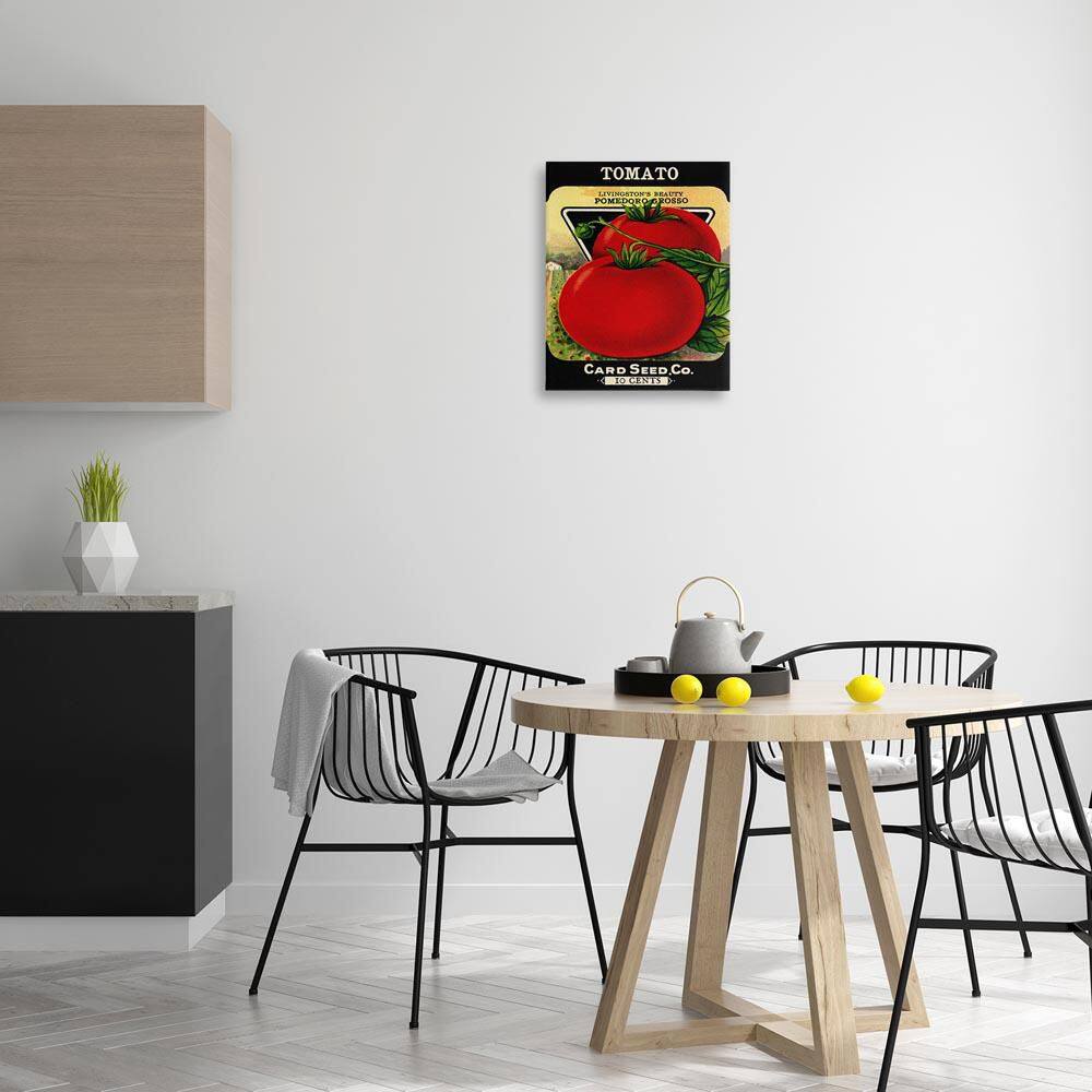 Vintage Garden Tomato by Lil' Rue Unframed Food Graphic Art Print 20 in. x 16 in. price history on PriceWatchPro