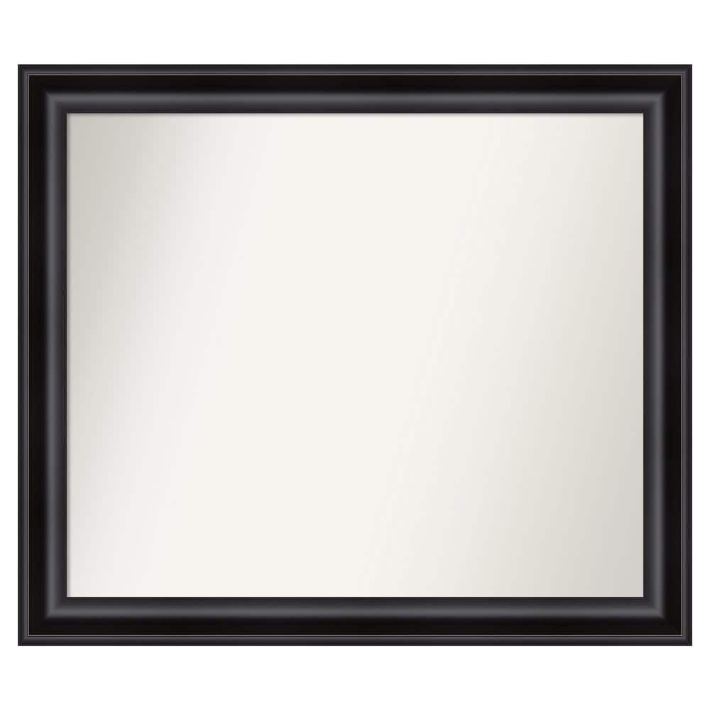 Grand Black 43.75 in. W x 37.75 in. H Custom Non-Beveled Recycled Polystyrene Framed Bathroom Vanity Wall Mirror price history on PriceWatchPro