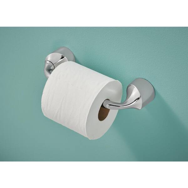 Details about   Idora Pivoting Toilet Paper with Press and Mark in Chrome by MOEN