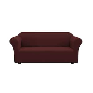 Cabernet Pique Stretch Fit Sofa Slipcover