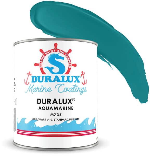 Duralux Marine Paint 1 qt. Aquamarine Marine Enamel