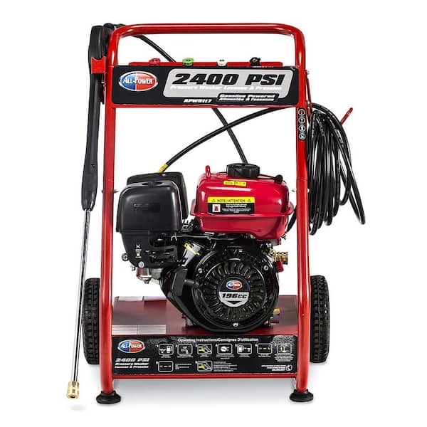 All Power 2400 PSI 2.5 GPM Gas Powered Pressure Washer