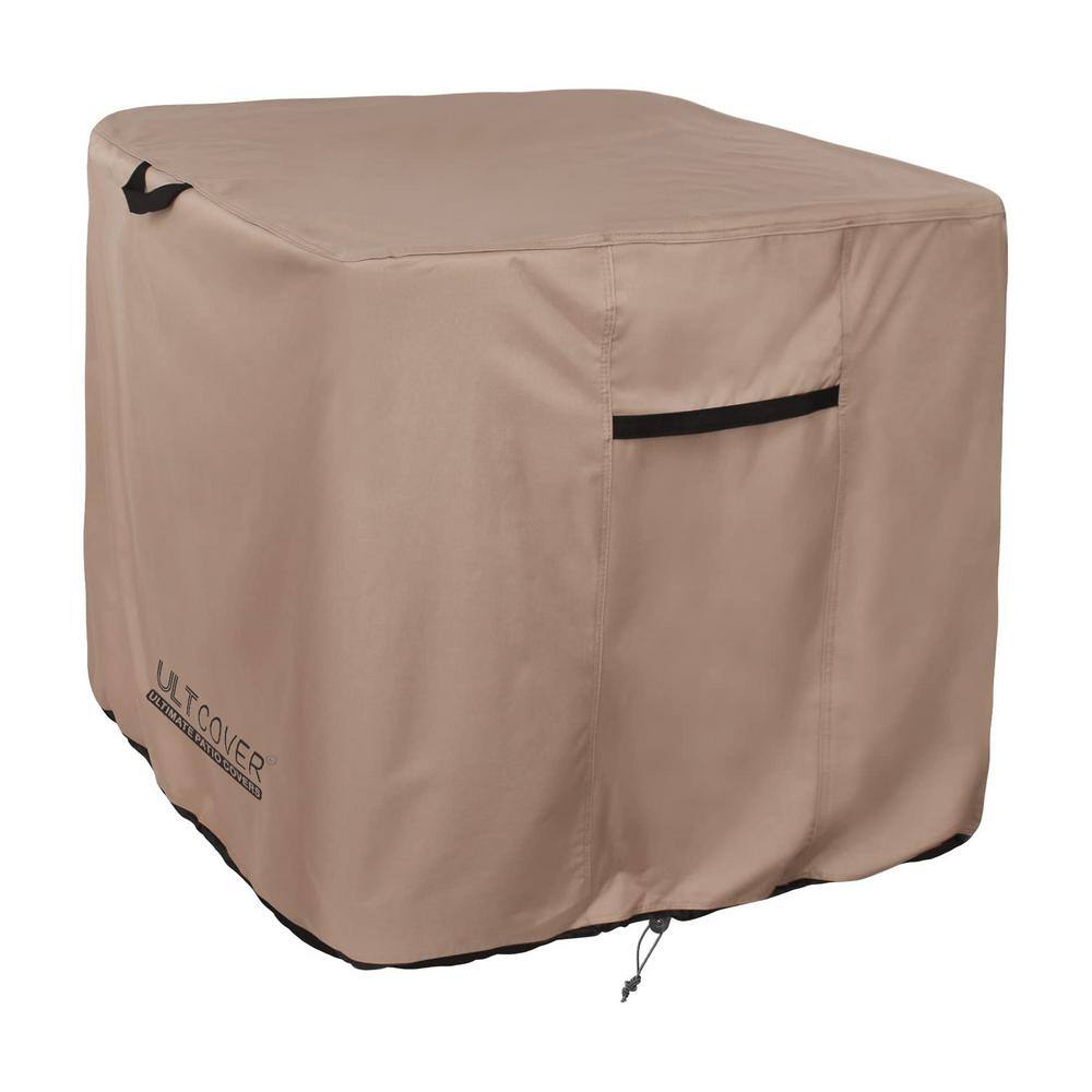 30 in. x 30 in. x 32 in. Brown Polyester Air Conditioner Covers, Waterproof AC Unit Covers for Winter Snow Rain Leaves price history on PriceWatchPro