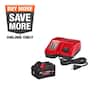 M18 REDLITHIUM FORGE Starter Kit with 8.0Ah Batter and Rapid Charger