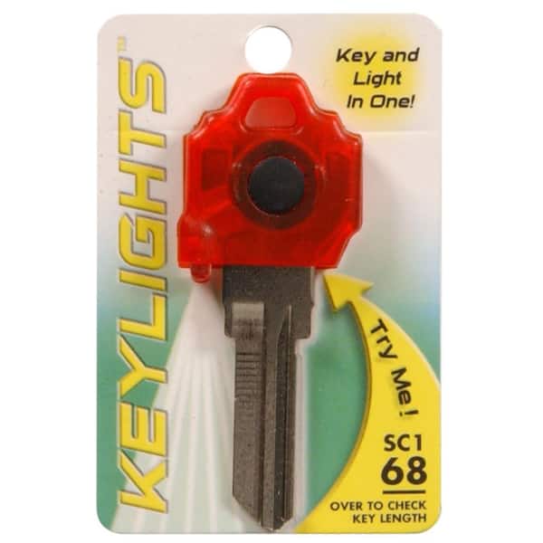 Unbranded #68 Red Key Blank