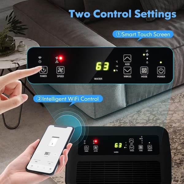 TCP Mini Dehumidifier For Home Compact & Portable, 1L Water Tank, 24Hr - View #3