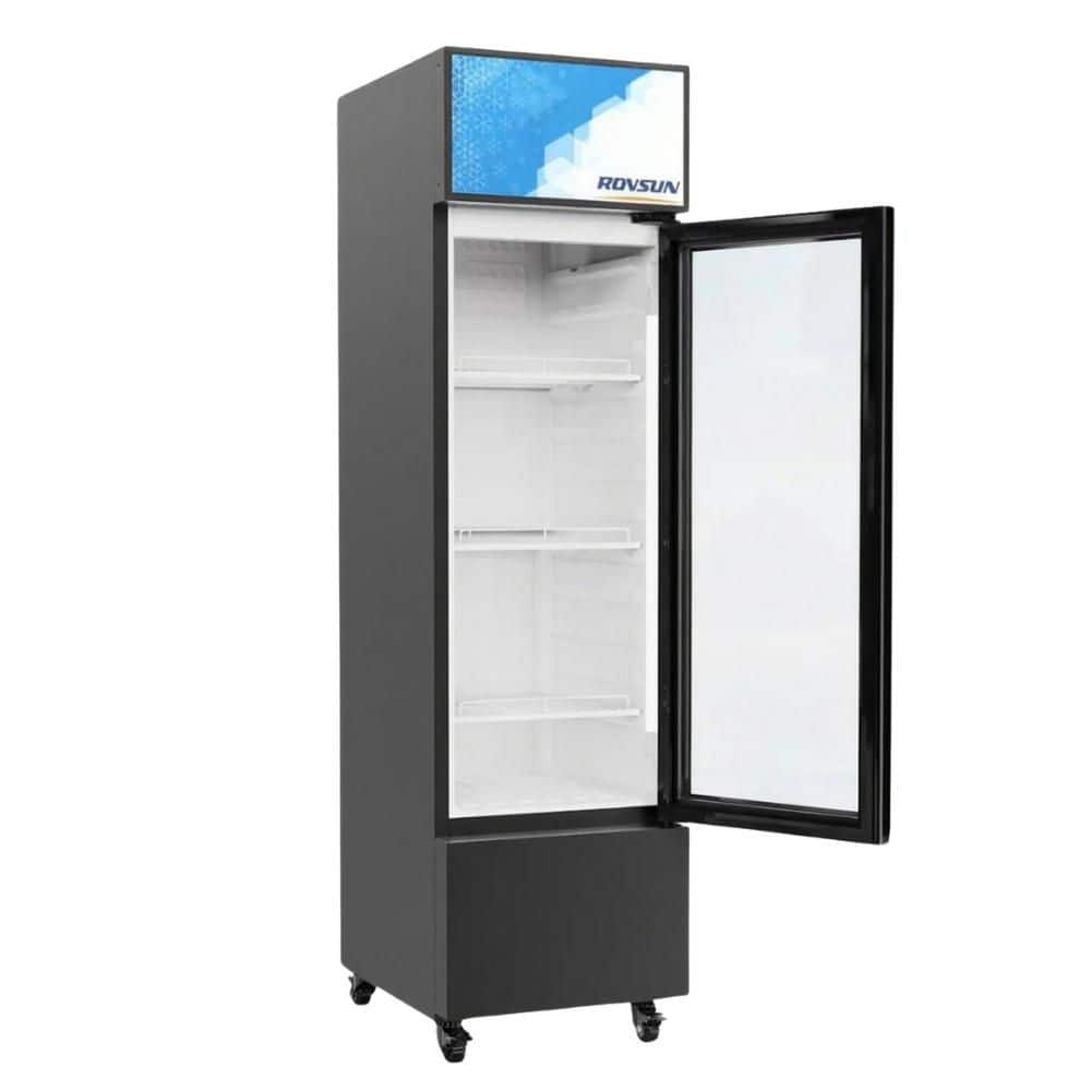 6 cu. ft. Commercial Upright Display Glass Door Beverage Refrigerator in Black price history on PriceWatchPro