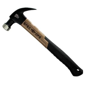 16 oz. Smooth Face Curved Claw Hammer, Fiberglass Handle