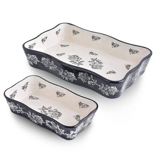 Baking Dish Casserole Dish Ceramic Lasagna Pan 3-Piece Bakeware Sets Baking Dishes Baking Set Baking Dish Set