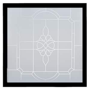 JELD-WEN 48 in. x 48 in. V-4500 Series Black Exterior/White