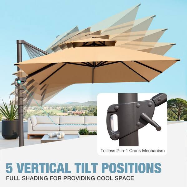 amazon lime patio umbrella Amazon.com : PHI VILLA 15ft Large Patio Umbrellas with Base, Outdoor  Double-Sided Rectangle Market Umbrella for Pool Lawn Garden, Lime Green :  Patio, Lawn & Garden
