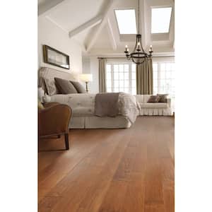 Inspire Cinnamon Maple 3/8 In. T X 5 in. W Tongue and Groove Scraped Engineered Hardwood Flooring (23.66 sq.ft./case)