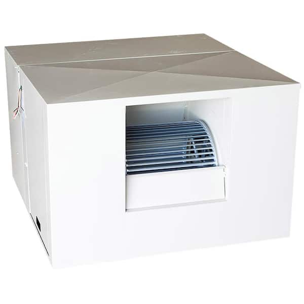 Hessaire 4,800 CFM Side-Draft Rigid Media 8 in. Whole House Evaporative Cooler 1,800 sq. ft. (Motor not Included)