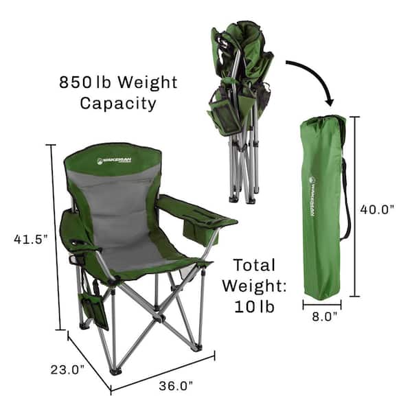 Heavy Duty Camping Chair, High Weight Limit Chairs