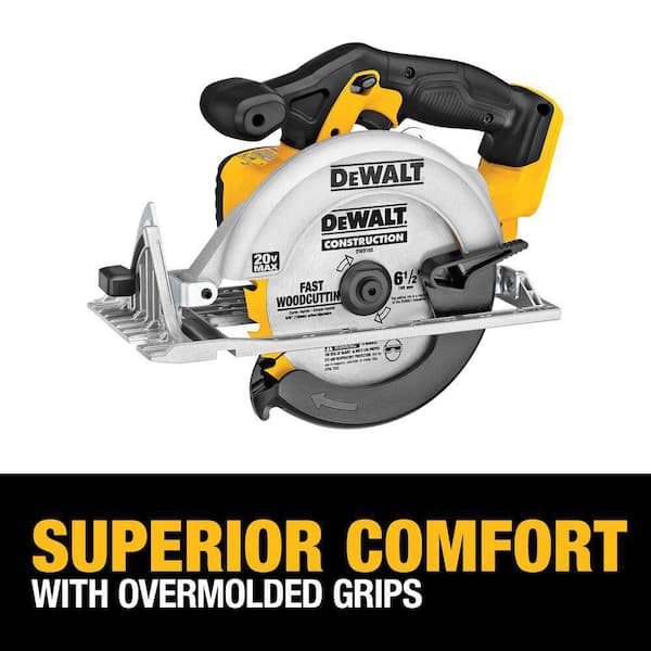 DEWALT - 20V MAX Cordless 6.5 in. Sidewinder Style Circular Saw (Tool Only)