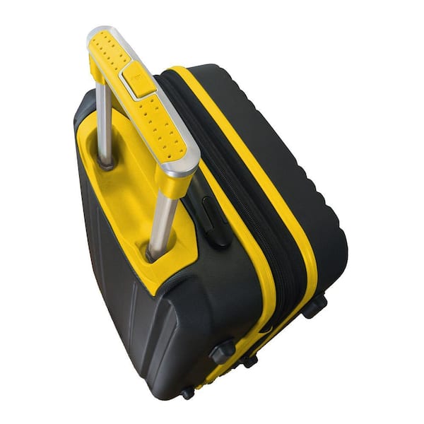 Denco NCAA Michigan 21 in. Yellow Hardcase 2-Tone Luggage Carry-On