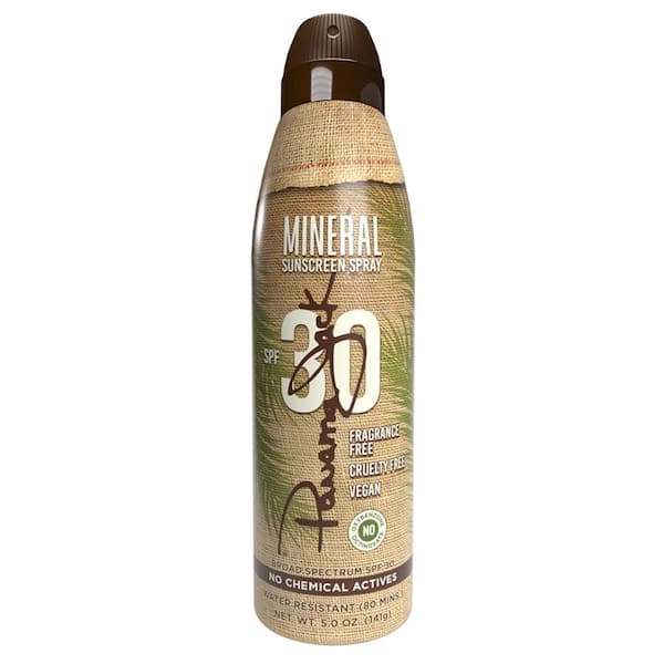 Panama Jack 5.5 oz. Mineral Sunscreen Spray SPF 30 with Moisturizer