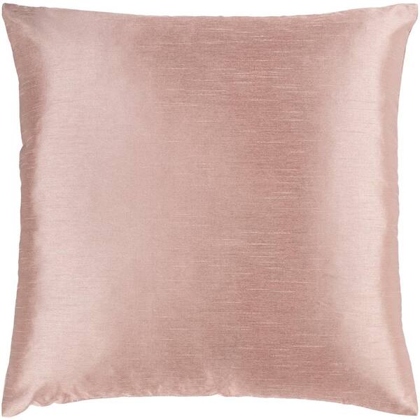 Artistic Weavers Reindert Blush Solid Down 22 in. x 22 in. Throw Pillow