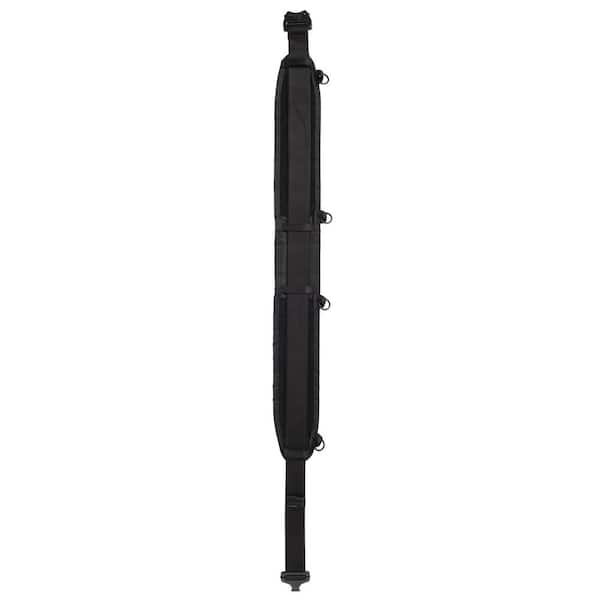 Large/Extra Large Belt with Back Pad Nylon Black
