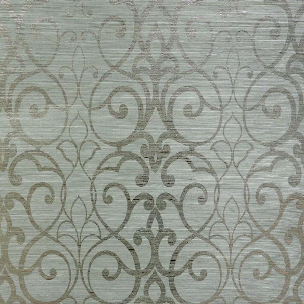 York Wallcoverings 72 sq. ft. Filigree Trellis Wallpaper FL6605 The Home Depot
