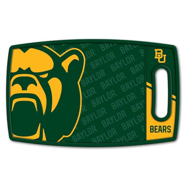 NCAA Baylor Bears Logo Series Cutting Board 9in x 0.5in- Rectangle- Manufactured Wood and polypropylene