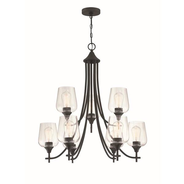 glass shades for chandeliers home depot