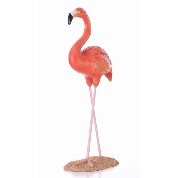 Hi-Line Gift Flamingo Garden Statue