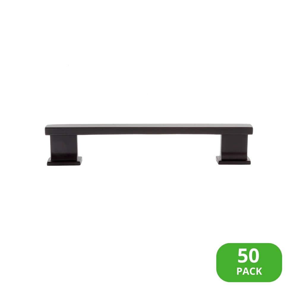 50-Pack High Desert 4-3/4 in. (121 mm) Center-to-Center Classic Matte Black Bar Drawer Pull price history on PriceWatchPro