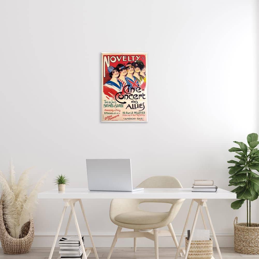 Vintage Novelty Concert by Marcus Jules Unframed People Graphic Art Print 19 in. x 13 in. price history on PriceWatchPro