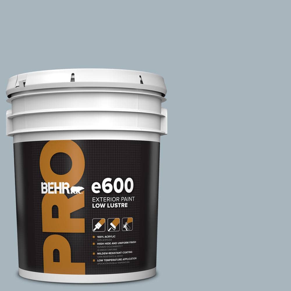 5 gal. #N480-3 Shadow Blue Low Luster Exterior Paint price history on PriceWatchPro