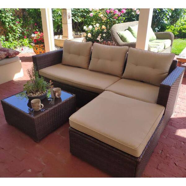 thornwood 6pc cushioned seating set