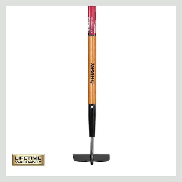 Husky - 51 in. L Wood Handle Garden Hoe