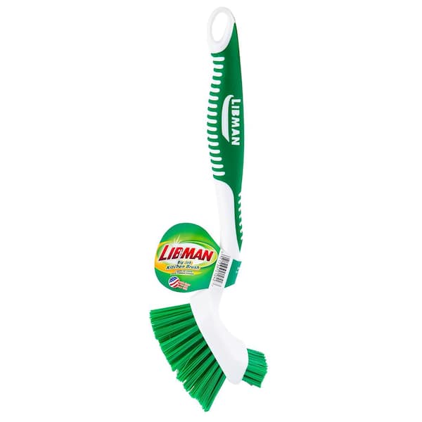 Libman Scrub Kit: Three Different Durable Brushes for Grout, Tile,  Bathroom, Kitchen. Easy to Handle, Strong Fibers for Tough Messes  &ndash; Family Made in the USA, Green White 