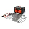 Crescent 1/4 in., 3/8 in., and 1/2 in. Drive SAE/Metric Mechanics Tool Set with 3-Drawer Storage Case (450-Piece) CTK450