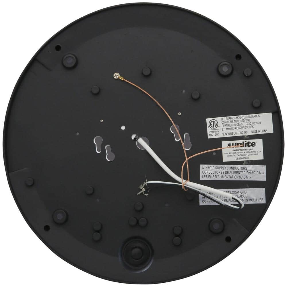 Black and White Dimmable LED Outdoor Wall Light