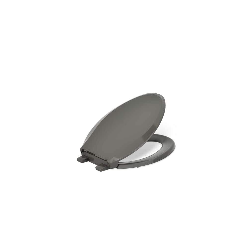 UPC 195711000095 product image for Cachet Elongated Closed Front Toilet Seat in Thunder Grey | upcitemdb.com