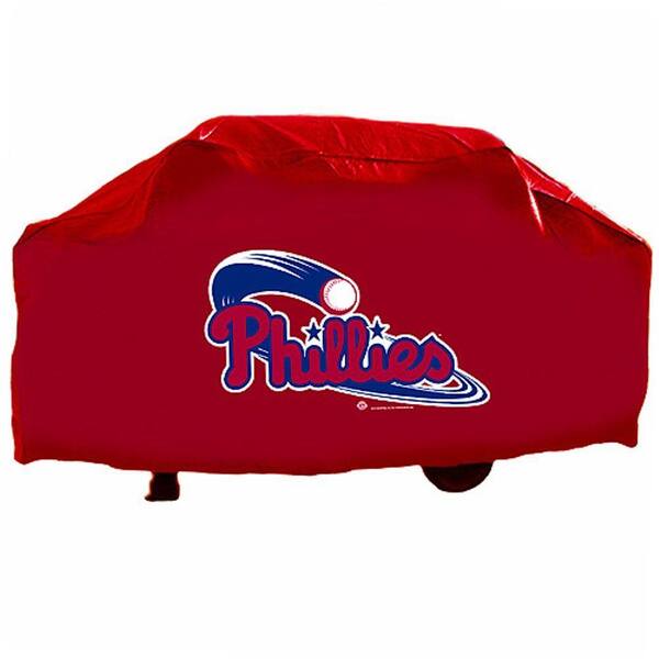 Rico Industries 68 in. MLB Philadelphia Phillies Deluxe Grill Cover-DISCONTINUED